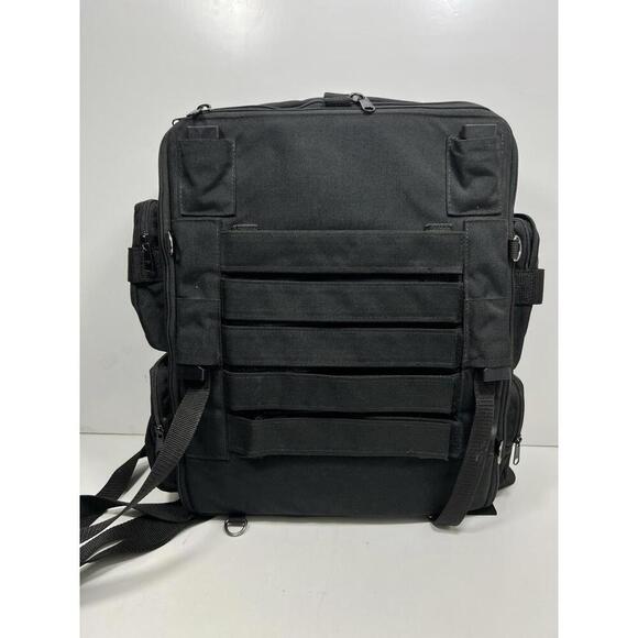 T-Bags Universal Expandable Bag Model TBU200 1 Piece Motorcycle Sissy Bar Bag - Picture 5 of 9